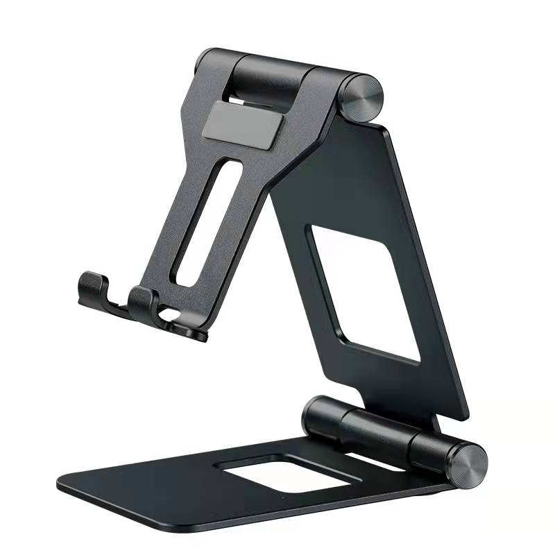 Νέο τηλέφωνο δισκίο Universal Desktop Bracket Βολικό κράμα αλουμινίου πτυσσόμενο τηλεφωνικό βραχίονα
