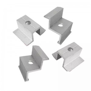 Ηλιακό πάνελ φωτοβολταϊκό module module bracket αξεσουάρ πλευρική πίεση γαλβανισμένο μπλοκ μεσαίας πίεσης